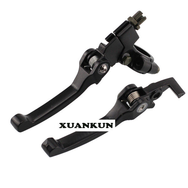 Off-road Motorcycle Modified Parts Anti-fall Folding Handle To Clutch The Handle
