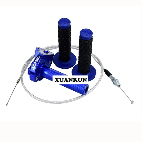 CQR Is Forest T8 Off-road Motorcycle Refueling Turn CNC Big Torsion Oil Visual Turn / with Throttle Line Sets