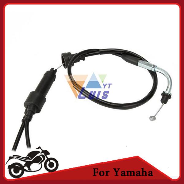 PW50 Motorcycle Dirt Bike Throttle Cable With Splitter Assy Pull For Yamaha 1981-2009 order<$18no track