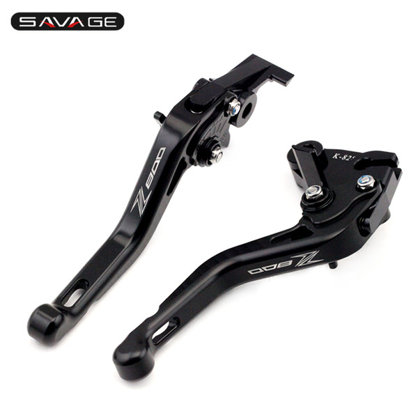 Short Brake Clutch Levers For KAWASAKI Z 800 2013-2016 14 15 Motorcycle Accessories Adjustable Logo Z800