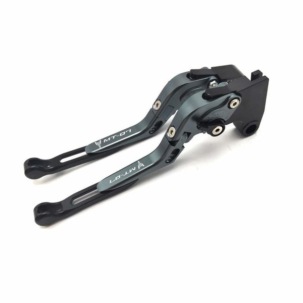 Adjustable Folding Extending Brake Clutch Levers For YAMAHA MT-07 / FZ-07 2014-2016