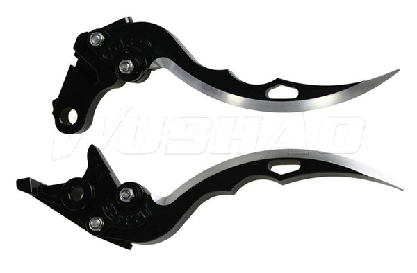 Motorcycle Racing Adjustable Blade Brake Clutch Levers For 2010-2014 Honda VFR1200F VFR 1200F VFR 1200 F 10 11 12 13 14 Black