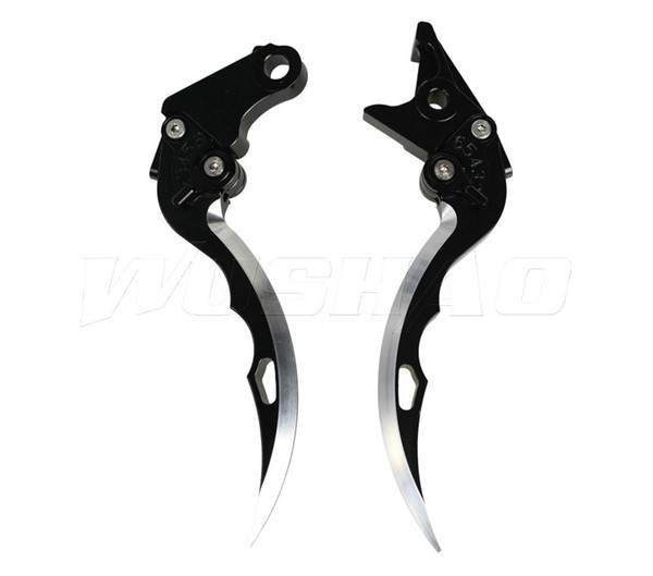 Motorcycle Adjustable Blade Brake Clutch Levers For Honda VF750S VFR750 VFR750F VFR800 VFR800F VTR1000F FIRESTORM CBF1000 Black