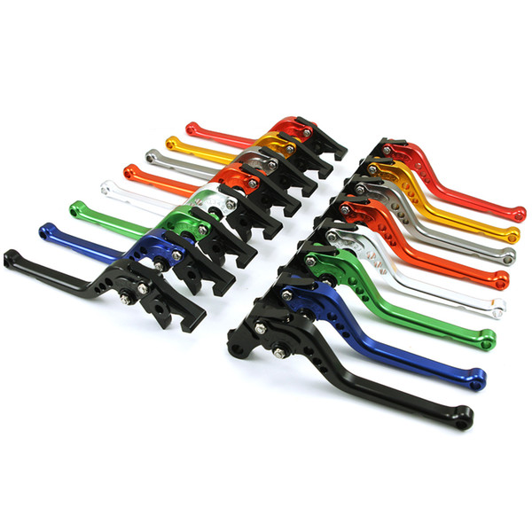Long Style CNC Brake Clutch Levers for Most Motorcycles Adjustable Hand Lever Aluminium Motorcycles Brakes New