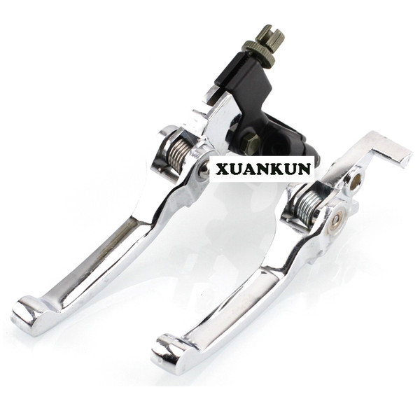 T8 Off-road Motorcycle Modified Aluminum Alloy Anti-fall Folding Handle / Clutch Handle / Brake Handle