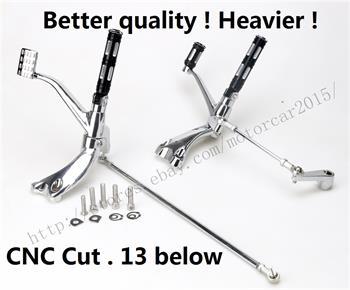 Motorcycle accessories For Harley Forward Control Pegs Levers Linkage for Sportster 1200 883 2004-2013 chrome