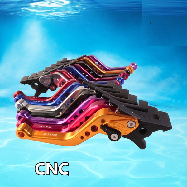 1 Pair YAMAHA Adjustable Aluminum Alloy Front and Rear CNC Motorcycle Brake Clutch Lever In Various Colors