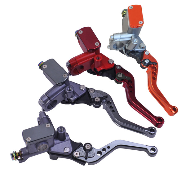 Motorcycle Brake Lever Master Cylinder Hydraulic Clutch Universal Street Bike Scooter 7/8