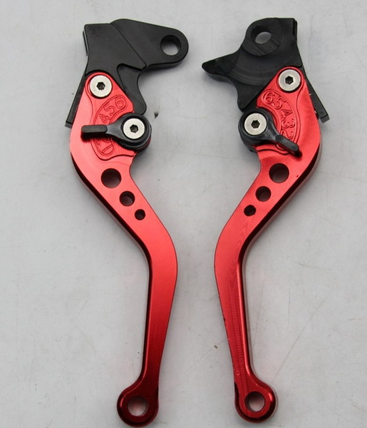 1 Pair Adjustable Red CNC Brake Clutch Lever Front and Rear For Yamaha FZ16 FAZER Motorcycle
