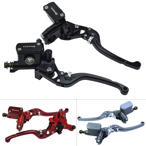 Motorcycle master cylinder Brake Lever Pump hydraulic clutch Lever Bar Handle universal Street Bike for Aprilia KTM Suzuki Kawasaki Honda
