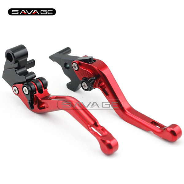 For Yamaha YZF-R25 YZF-R3 MT-25 MT-03 2015-2016 Motorcycle Accessories CNC Aluminum Adjustable Short Brake Clutch Levers Red