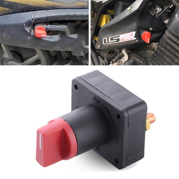 DC12V Motorcycle Switch Battery Master Disconnect Rotary Isolator Cut Off Kill Switch For Battery Car Tricycle Motorc