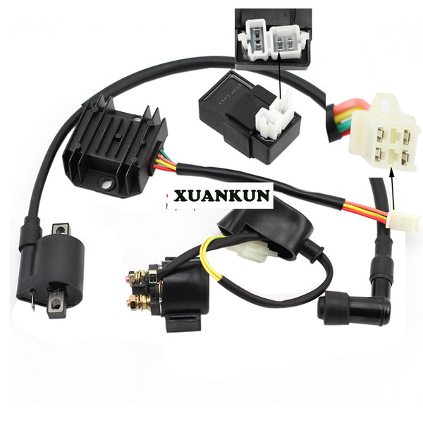 Off-road Motorcycle Beach Accessories 150-250 Engine All-car Electrical Equipment Ignition Relay High-pressure Package