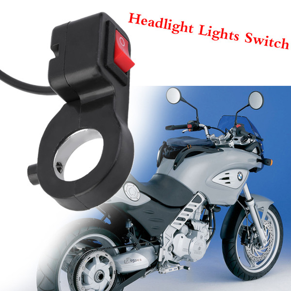 22mm Handlebar On/Off Headlight Lights Switch Sport Dirt Bike Motorcycle Headlight Switches Wholesale Drop Shipping dfdf