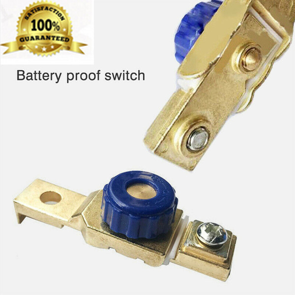 Motorcycle Battery Cut Off Switch Kill Terminal Anti-leakage Switch Car Side Post Battery Disconnect 04050021#1130y25