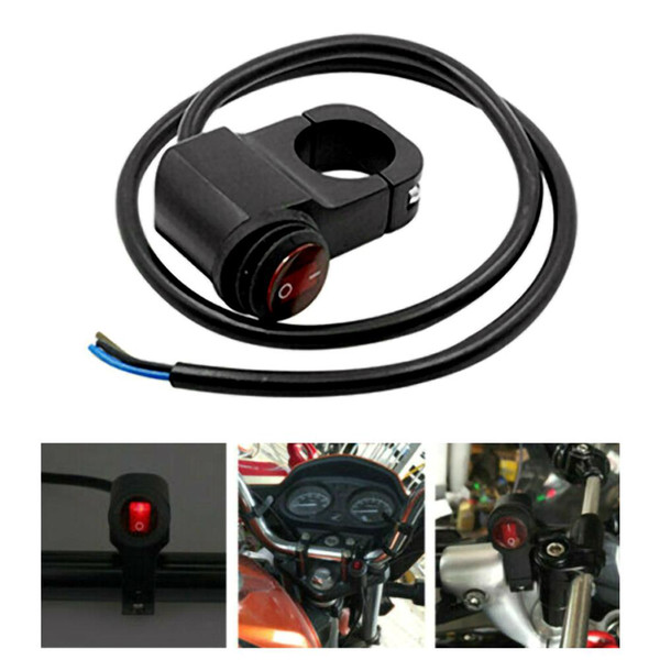 Universal Motorcycle Handlebar On/Off Headlight Lights Switch Waterproof 12V Fog Spot Light Switches Wholesale