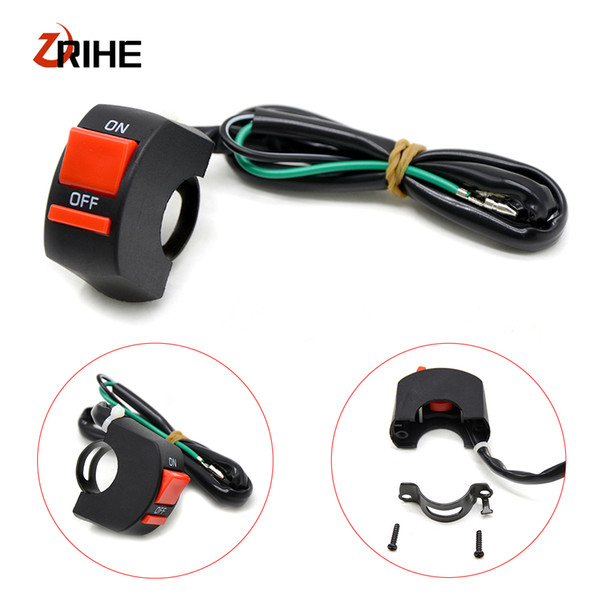 Motorcycle Handlebar Switch ON/OFF Button 12V Headlamp Switch For yamaha fz1 fz8 fz6 FZ-09 MT 07 09 XT660R XT660X