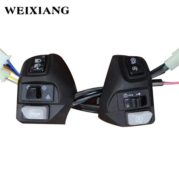 Motorcycle Switches Motorbike Horn Button Turn Signal Electric Fog Lamp Light Start Handlebar Controller Switch For Yamaha Nmax