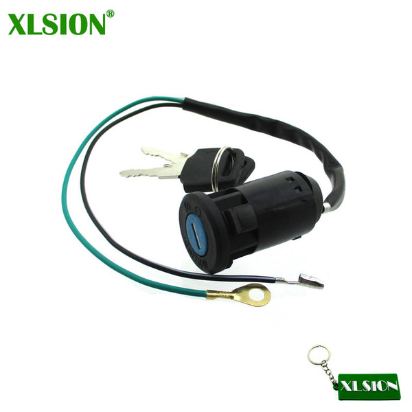 XLSION 2 Wire Ignition Key Switch For 2 Stroke 47cc 49cc Mini Dirt Pocket Bike ATV Quad Go Kart Minimoto