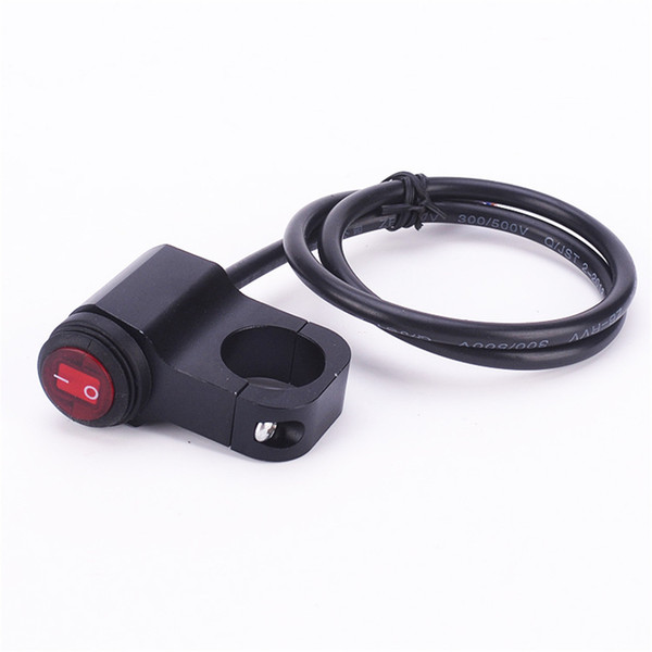 12v 16A waterproof Motorcycle CNC aluminium alloy Switches 7/8