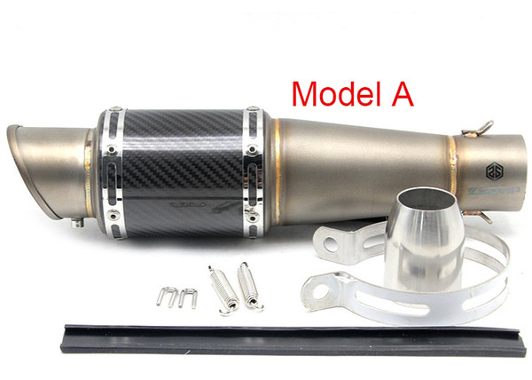 Universal High Peformance Motorcycle Exhaust Muffler Pipe With DB Killer Slip On Fit Honda CBR1000 YAMAHA R6 NIAJA650R