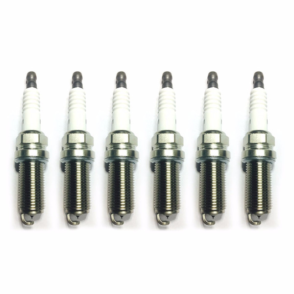 6pcs OEM Iridium Spark Plugs (LFR5A11 / LFR 5 A 11 / 6376)