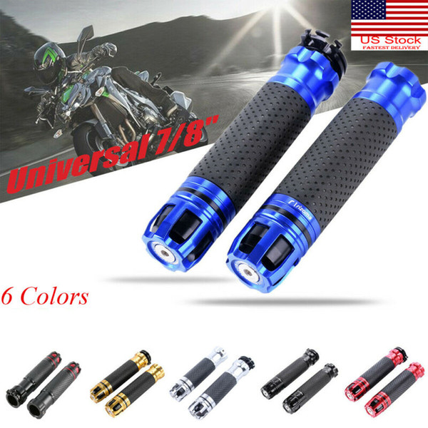 6 Colors 7/8'' 22mm Motorcycle Throttle CNC Aluminum Alloy Rotatable Handlebar Hand Grips