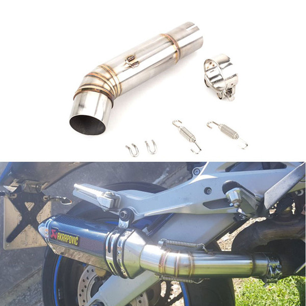 For Honda CBR600F CB600F Hornet 2007- 2013 Hornet 600 Slip-on Motorcycle Exhaust Muffler Middle Link Pipe Escape Connection Pipe