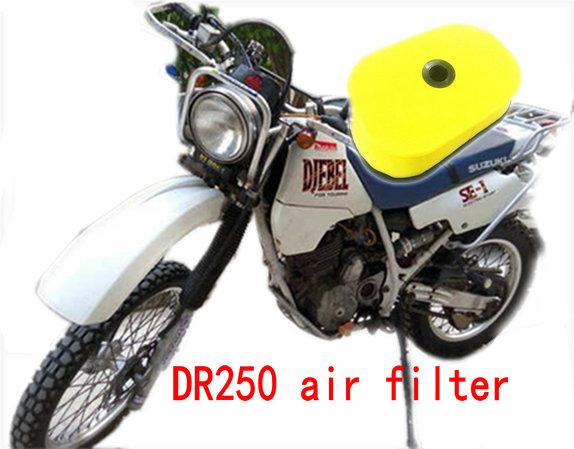 sponge air filter motorcycle high flow air filter For Suzuki DR250 Djebel 250 1998-2007 year sponge material good quality