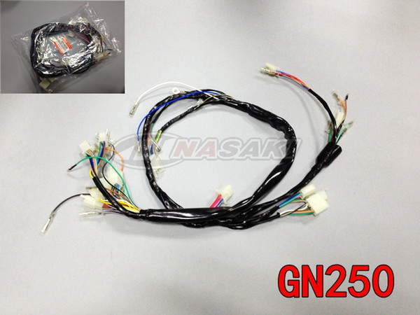 Free Shipping for SUZUKI Motorcycle Parts GN250 Full Line Cable High Quality Quality 1988-2001 Body Parts Mounted on the Frame new 250cc