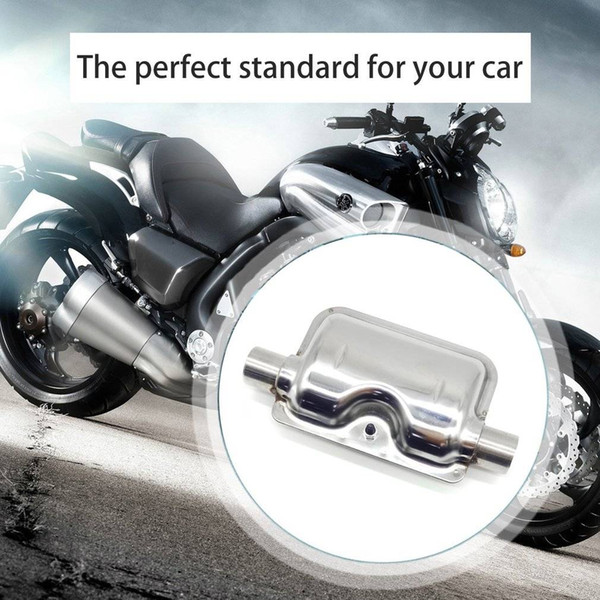 Free shipping Stainless Steel Ending Exhaust Muffler Pipe Dirt Street Pit for Motorcycle Tailpipe Cover