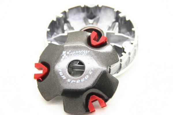 Free shipping koso Racing Variator Scooter Variator Kit with Roller Weights Drive Pulley for GY6 50 80 139QMB/QMA ZX Dio 50 Scooter Moped