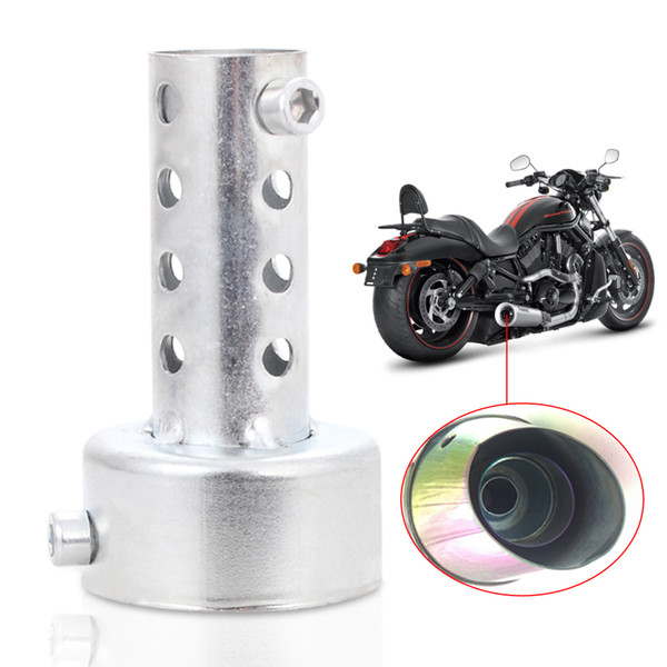 Motorcycle Exhaust Pipe Muffler End Tail Pipe Outlet Tips Motor Motorbike Gas Vent Silencer Muffler