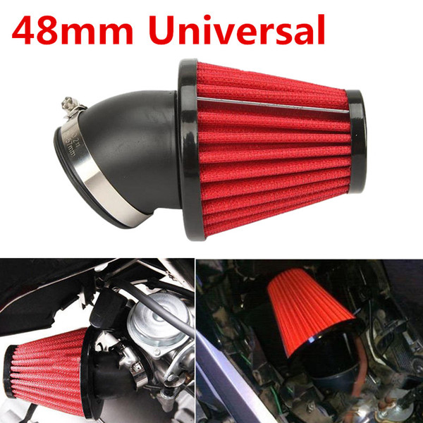 Universal Motorcycle Air Filter with 48mm Engine Inlet