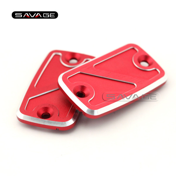 For DUCATI MONSTER 400/620 2003-2007 Motorcycle CNC Front Brake Clutch Master Cylinder Fluid Reservoir Cover Cap R