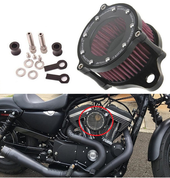 Air Cleaner Intake Filter System Kit for 1988-2015 Harley sportster XL883 X1200