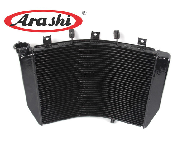 Arashi Radiator For Kawasaki Ninja ZX6R 2005 2006 Cooling Cooler Motorcycle Replacement Accessories ZX-6R ZX 6R 05 06 Black