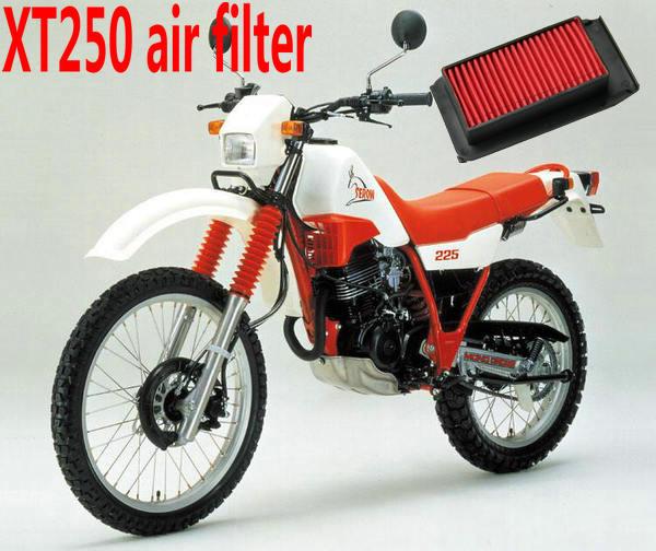 motorcycle air filter for Yamaha xt250 mago 250 xt250 serow 05-17 xg250 tricker 04-10 dirt bike trail air filter