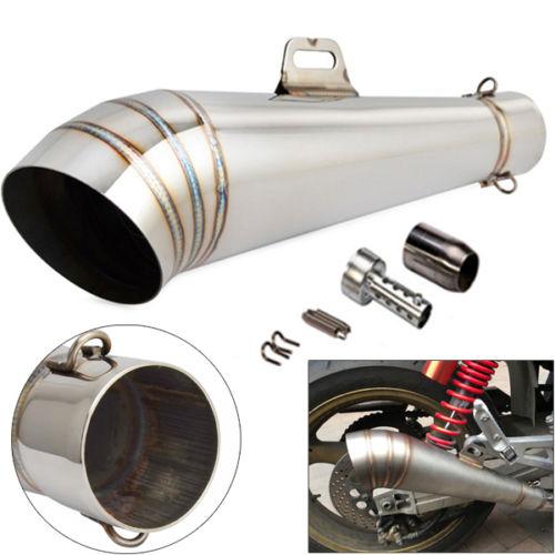 38-51mm Slip-On GP Exhaust Muffler Pipe &DB Killer Fit for 125-1000CC Motorcycle