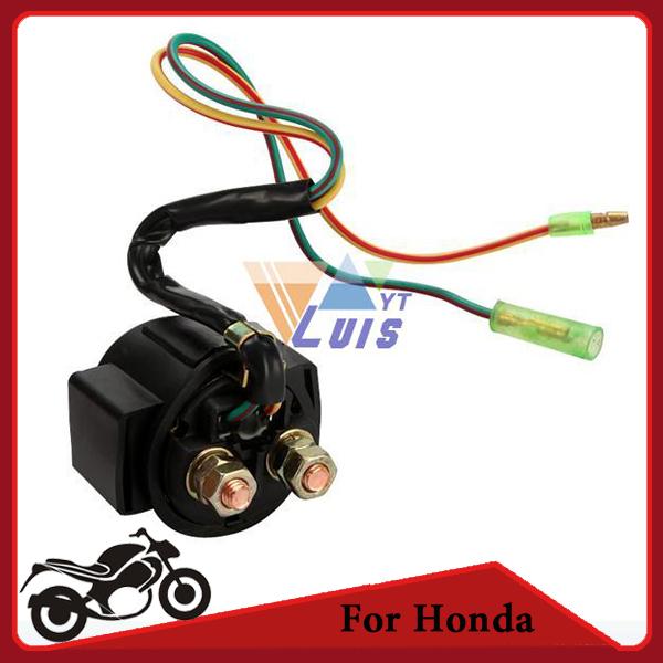 Motorcycle Starter Solenoid Relay for honda TRX300EX TRX250 TRX400EX CH125 CH 125 ELITE Kawasaki 750 KZ750 KZ750A KZ750B New order<$18no tra