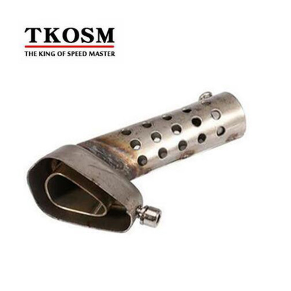 TKOSM Motorcycle Exhaust Pipe Muffler Adjustable Db Killer Silencer Universal for Yoshimura Akrapovic KTM Ducati Aprilia Motocross BMW