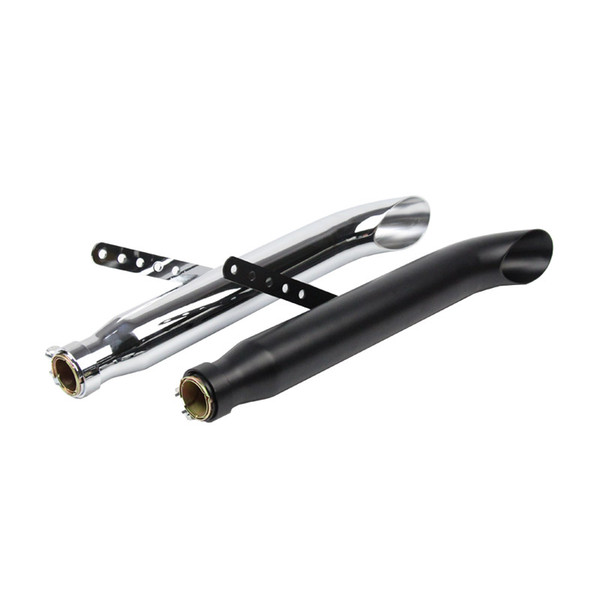 Length 500 mm Universal Stainless Steel Motorcycle Exhaust Pipe With Modified Scooter Dirt Street Bike Motorcycle Diameter 64 mm