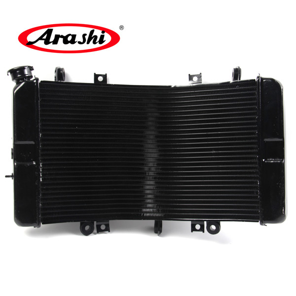 Arashi Radiator For Suzuki GSXR 1300 2008 - 2016 Cooling Cooler GSX R GSX-R GSXR1300 Hayabusa 2009 2010 2011 2012 2013 2014 2015 Black