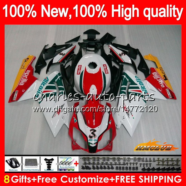 Injection For Aprilia RS125R RS4 RS125 12 13 2014 2015 2016 new 71HC.11 Red white RS-125 RSV4 RS 125 R RSV125 2012 2013 14 15 16 OEM Fairing