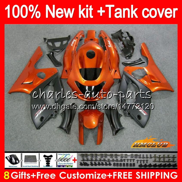 Thundercat For YAMAHA orange black YZF 600 R CC 600CC 600R 72HC.17 YZF600R YZF-600R 96 97 98 99 00 01 02 03 04 05 06 07 1996 2007 Fairings