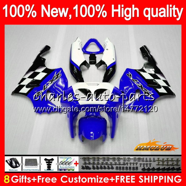 Body For KAWASAKI ZX-7R ZX750 ZX 7R 1996 2000 2001 2002 2003 28HC.50 ZX-750 ZX 7 R ZX 750 ZX7R factory blue 96 97 98 99 00 01 02 03 Fairing