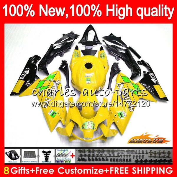 Injection For Aprilia RS125R new yellow RS4 RS-125 2012 2013 2014 2015 2016 71HC.140 RSV4 RSV125 RS 125 R RS125 12 13 14 15 16 OEM Fairing