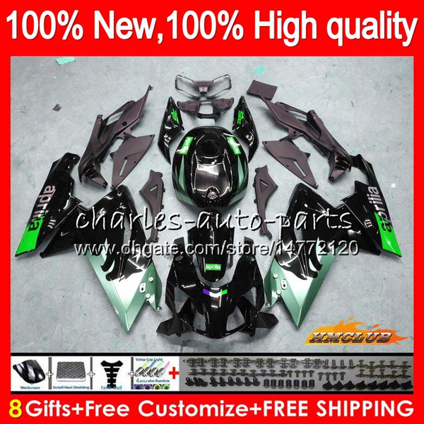 OEM Injection For Aprilia RS 125 R RS125R RS4 RS-125 RSV4 71HC.143 silver green RSV125 RS125 12 13 14 15 16 2012 2013 2014 2015 2016 Fairing