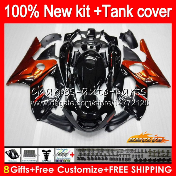 Thundercat For YAMAHA YZF 600 R CC 600CC 600R 72HC.9 YZF600R orange flames YZF-600R 96 97 98 99 00 01 02 03 04 05 06 07 1996 2007 Fairings