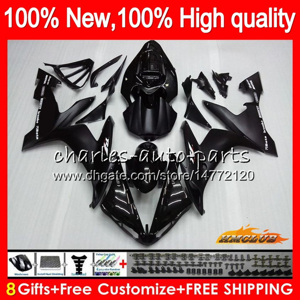 Body For YAMAHA YZF1000 glossy black YZF R 1 1000 CC YZF-1000 1000CC 63HC.1 YZF R1 04-06 YZF-R1 YZFR1 04 05 06 2004 2005 2006 Fairing kit